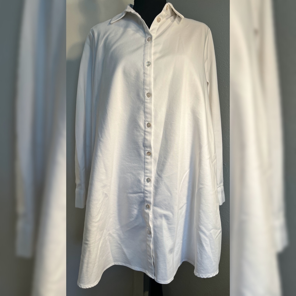 Rachel Zoe White Shirt Dress